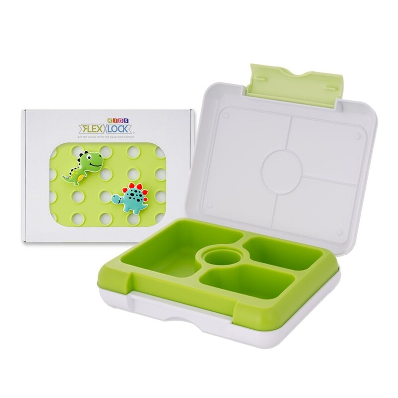 Flex & Lock Flexbox Dinosaur Customizable Lunchbox