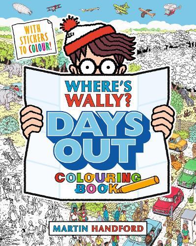 Wheres Wally Days Out Colouring Book