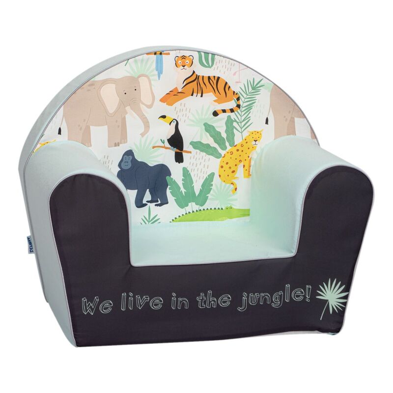 Delsit Jungle On Celadon Armchair