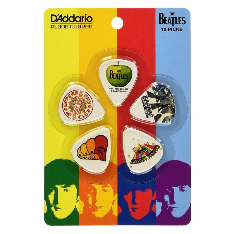 D'Addario Planet Waves Beatles Signature Guitar Picks - 5 Picks