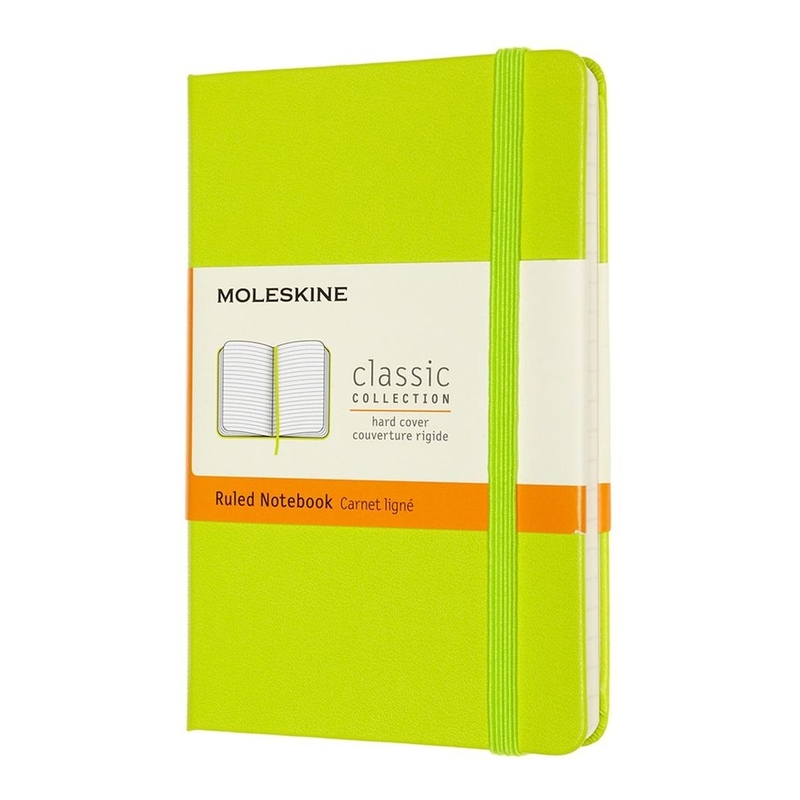 Moleskine Notebook Pocket Ruled Hard Lemon Green Moleskine Notebook Pocket Ruled Hard Lemon Green