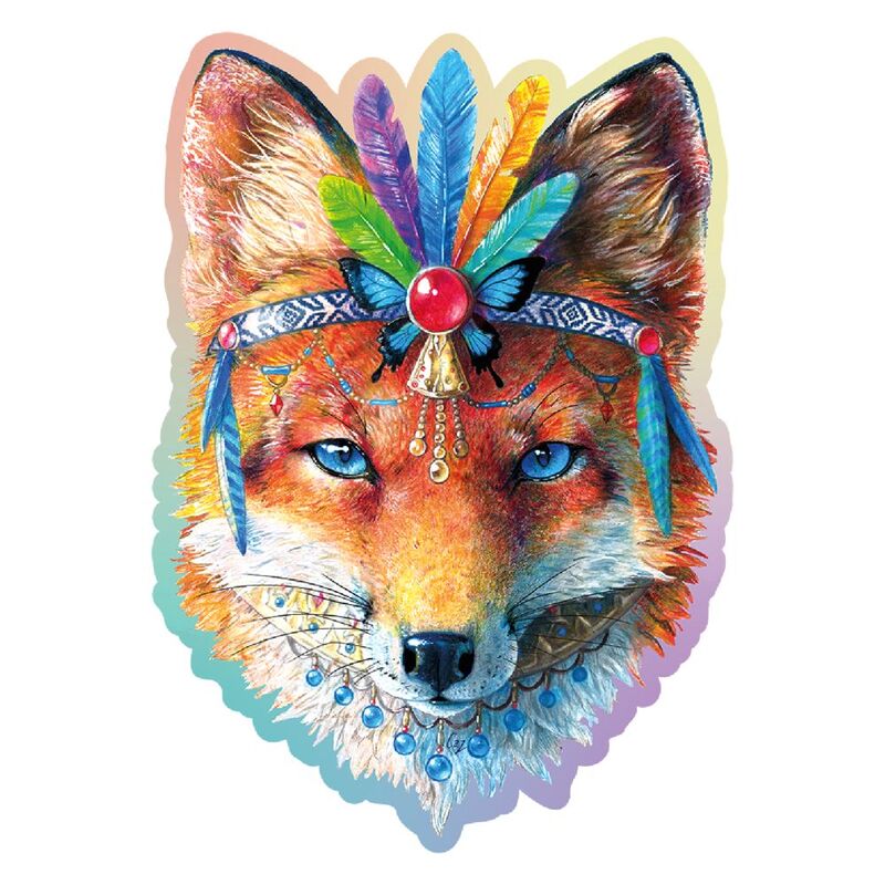 Wooden City Mystic Fox L Wooden Jigsaw Puzzle (250 Pieces)