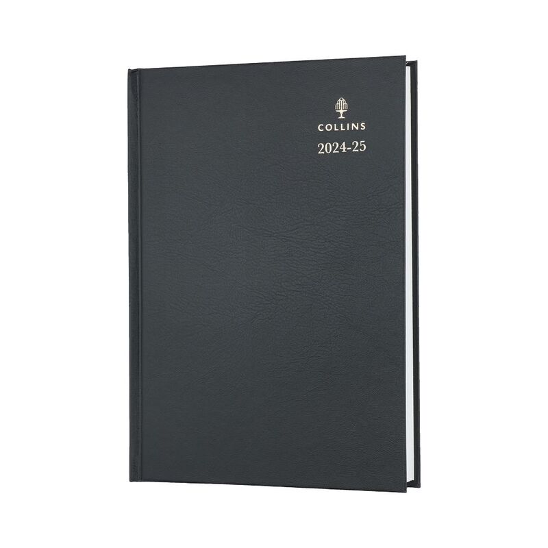 Collins Debden Standard Desk Academic July 2024 - July 25 A5 Day To A Page Mid Year Diary Planner (Appointments) College/ University Term Journal -...