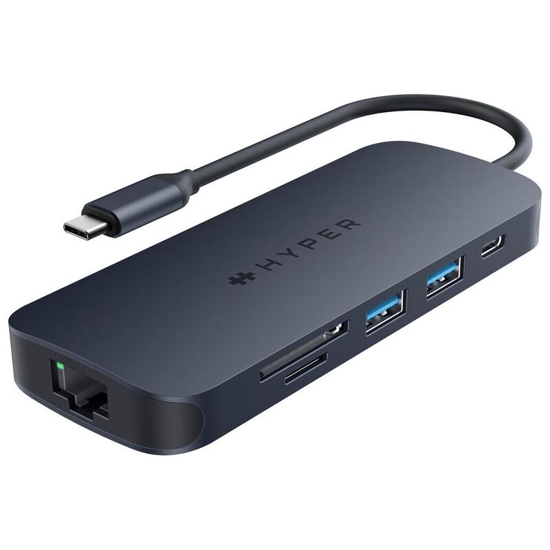 Hyper Hyperdrive Next 10 Port USB-C Hub - Midnight Blue