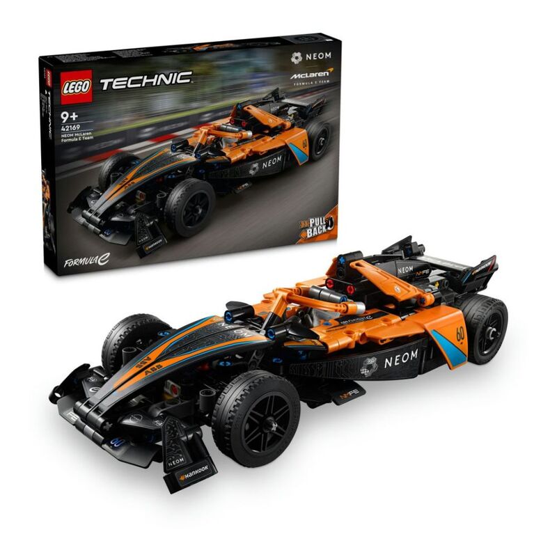 LEGO Technic NEOM McLaren Formula E Race Car 42169