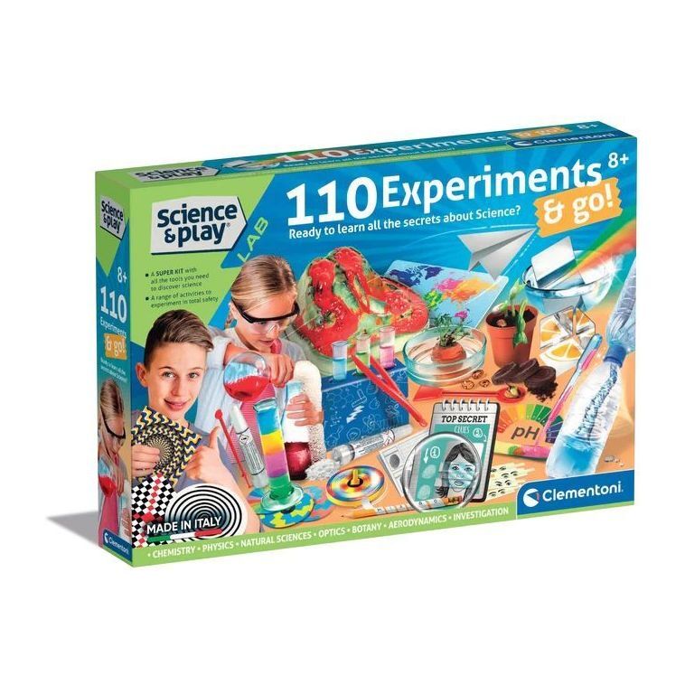 Clementoni 110 Experiments Science & Play