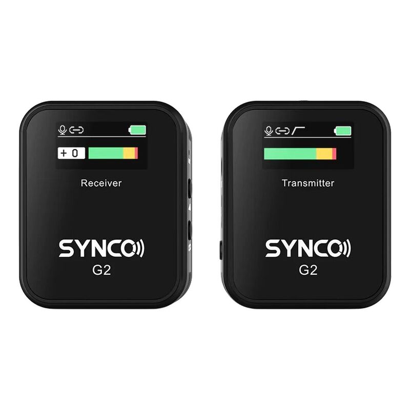 SYNCO G2A1-Pro 2.4G Wireless Microphone - Black