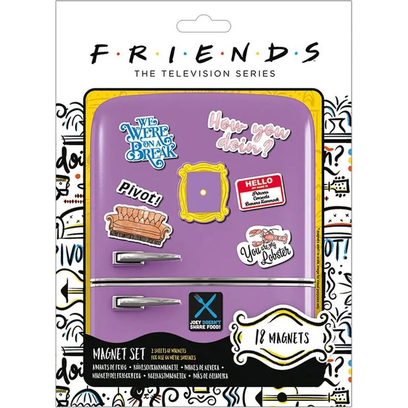 Pyramids Posters Friends How You Doin' Magnet Set
