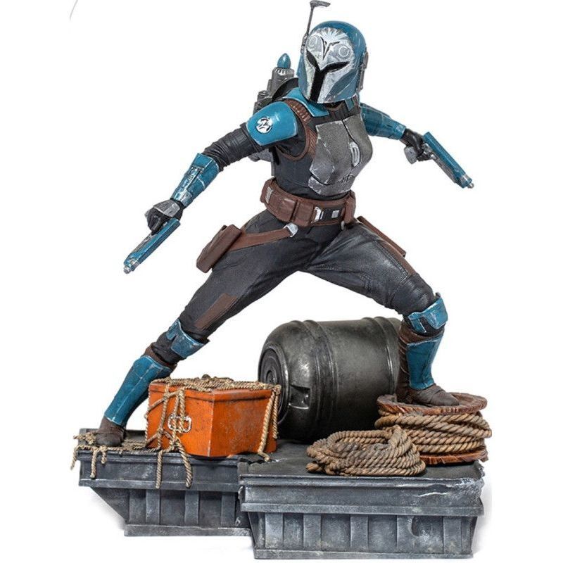 Iron Studios BDS Art Scale The Mandalorian Bo-Katan 1/10 Scale Statue 8.3 Inches