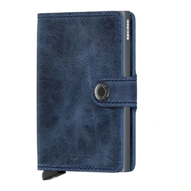 Secrid Miniwallet - Vintage Leather - Blue