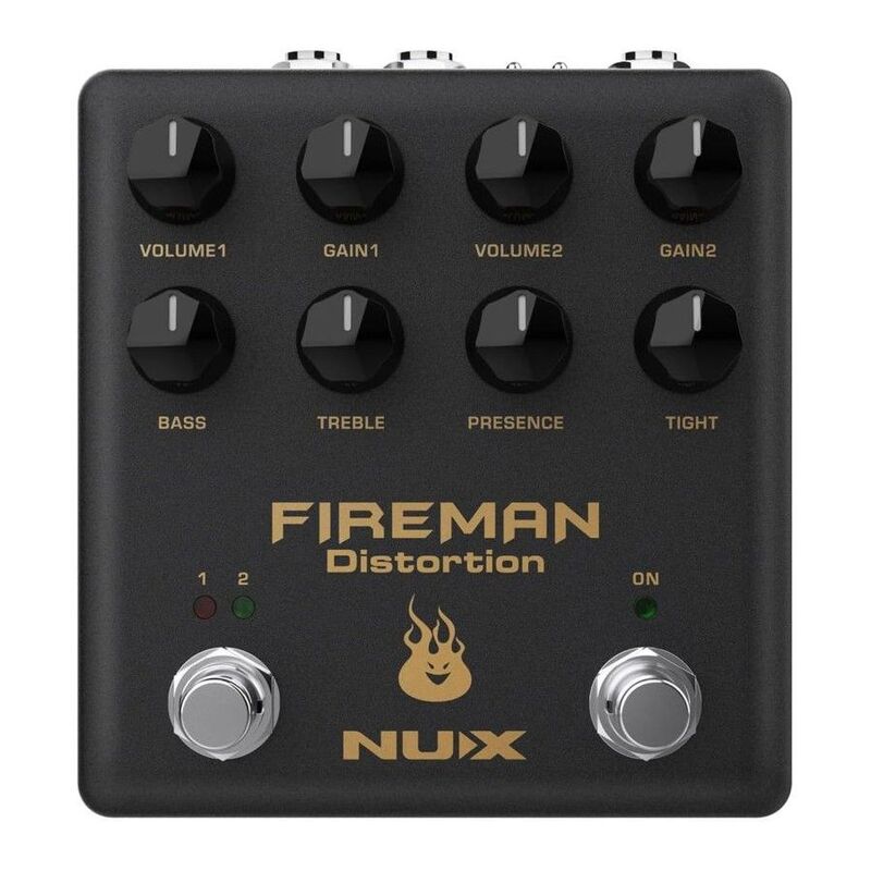Nux NDR5 Fireman Distortion Pedal Nux NDR5 Fireman Distortion Pedal