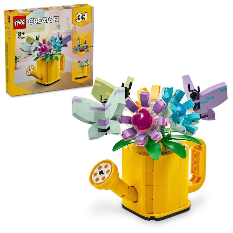 LEGO Creator 3-In-1 Flowers In Watering Can 31149 (420 Pieces) LEGO Creator 3-In-1 Flowers In Watering Can 31149 (420 Pieces)
