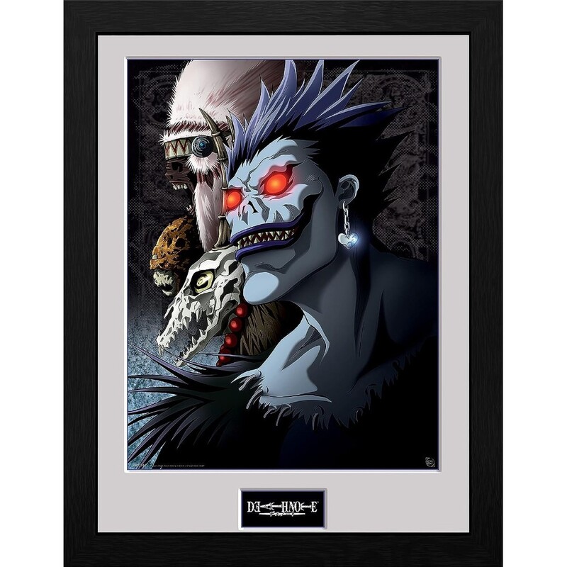 GB Eye Death Note Framed Collector's Print "Shinigami" (30 x 40 cm)