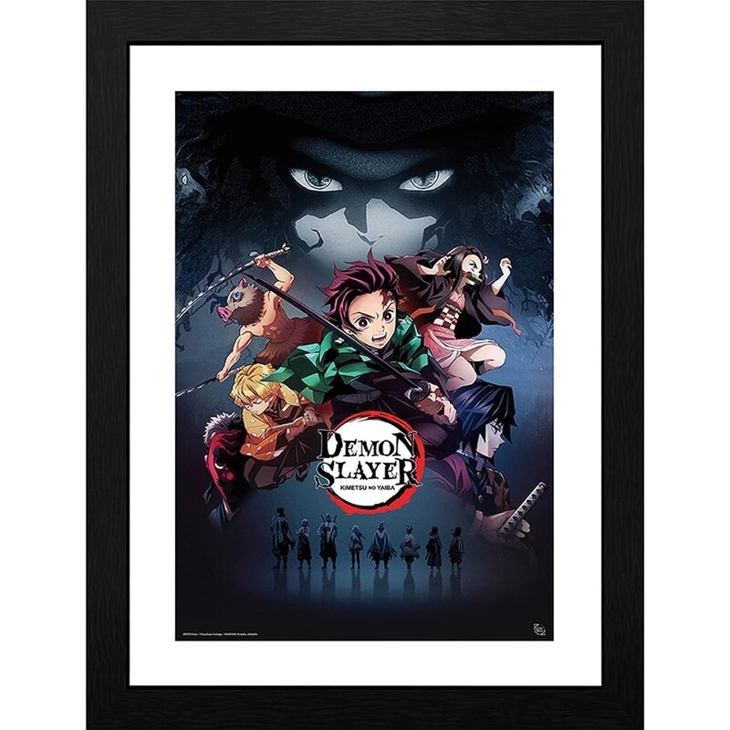 GB Eye Demon Slayer Framed Collector's Print "Slayers" (30 x 40 cm)