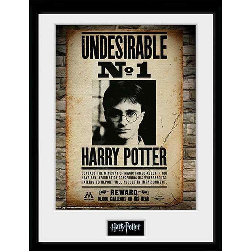 GB Eye Harry Potter Framed Collector's Print "Undesirable No 1" (30 x 40 cm)