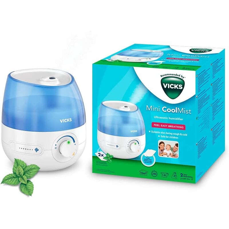 Vicks VUL525 Mini Cool Mist Ultrasonic Humidifier