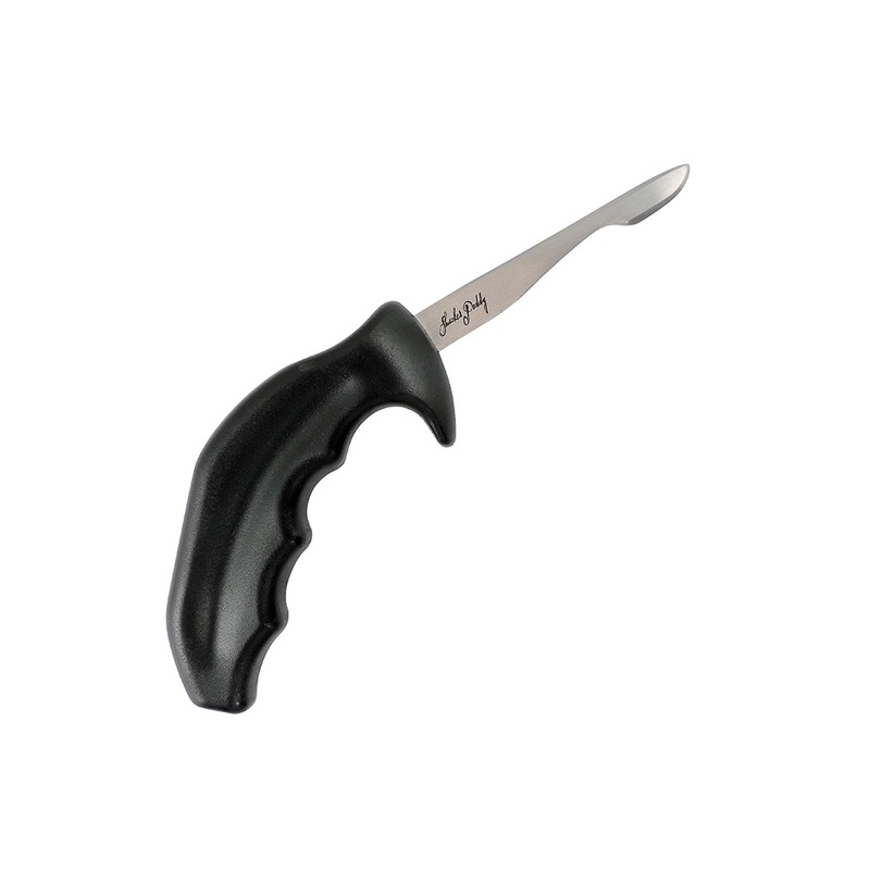 Swissmar Shucker Paddy Universal Oyster Knife Black