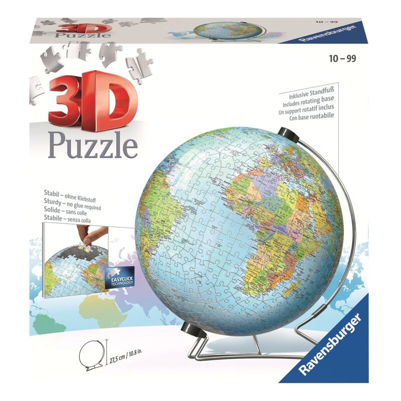 Ravensburger World Globe 3D Puzzle (540 Pieces) Ravensburger World Globe 3D Puzzle (540 Pieces)