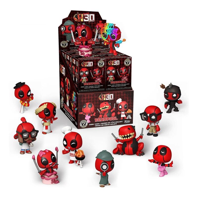 Funko Mystery Minis Marvel Deadpool 30th Vinyl Figure (Assortment - Includes 1)