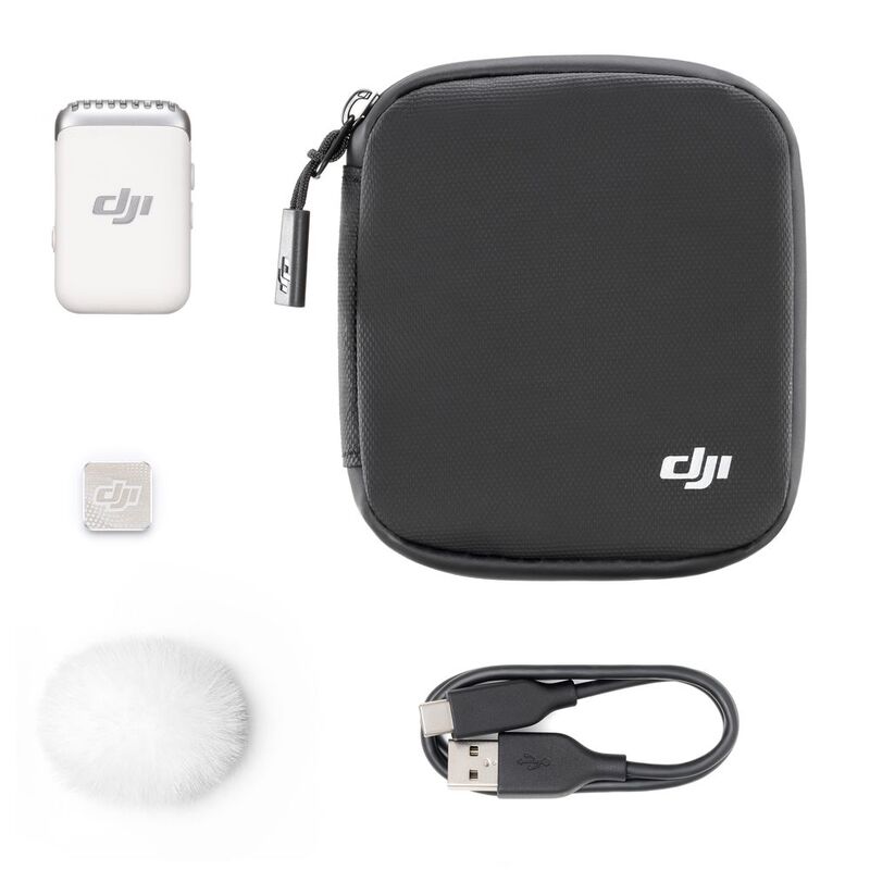 DJI Mic 2 Transmitter - Pearl White