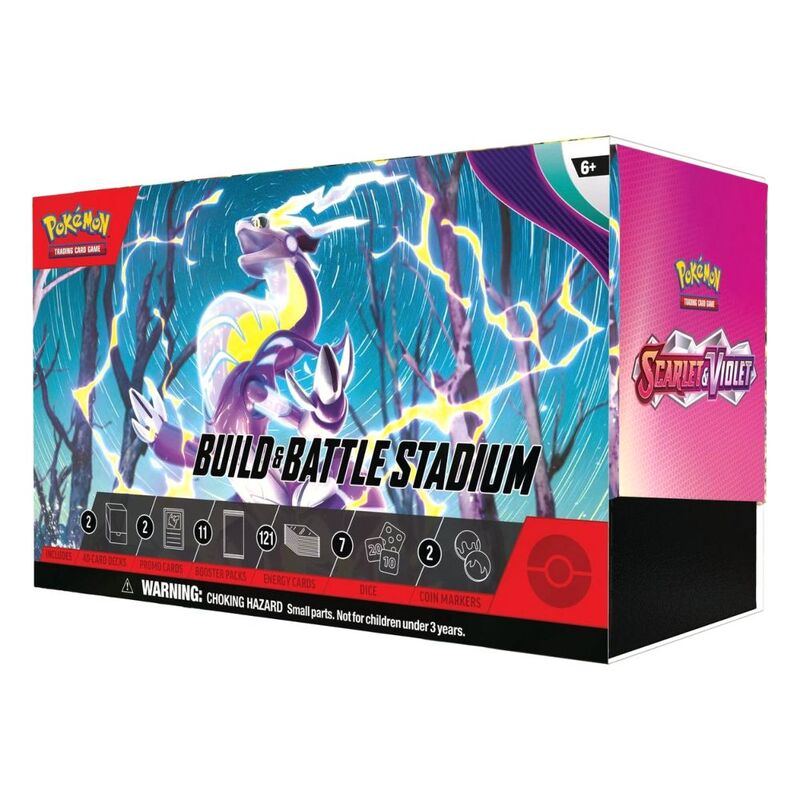 Pokémon TCG Scarlet & Violet Sv01 Build & Battle Stadium Box Pokémon TCG Scarlet & Violet Sv01 Build & Battle Stadium Box