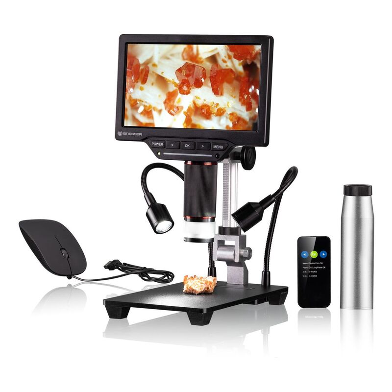 Bresser WiFi 1080P Digital Microscope 2L with LCD Screen