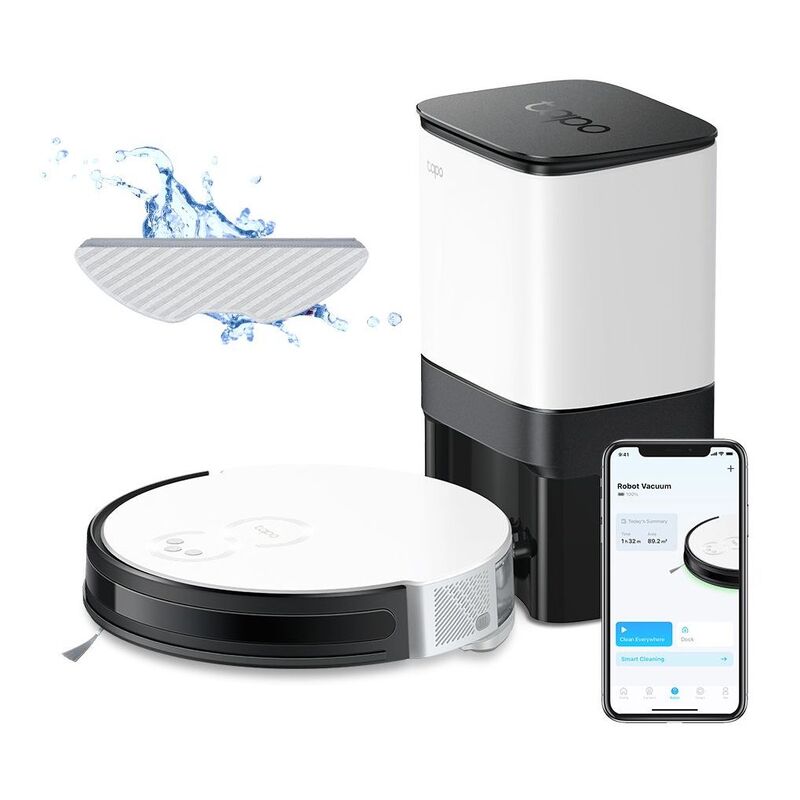 TP-Link TAPO Robot Vacuum & Mop + Smart Auto-Empty Dock