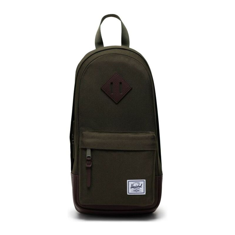 Herschel Heritage Shoulder Bag - Ivy Green/Chicory Coffee