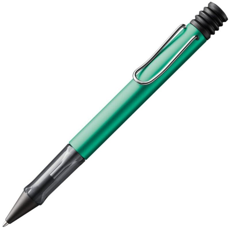 Lamy 232 Ball Pen Al-Star Blue Green