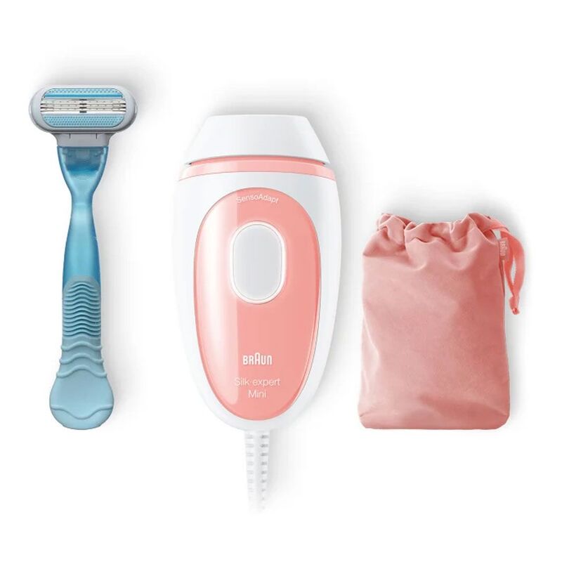 Braun Silk-expert Mini PL1014 IPL with Venus Smooth Razor/Travel Pouch