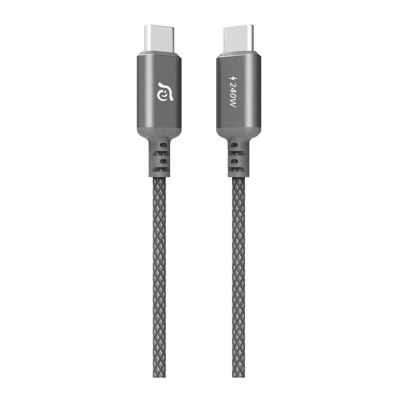 ADAM ELEMENTS CASA P200 - USB-C to USB-C 240W Charging Cable 2m - Grey