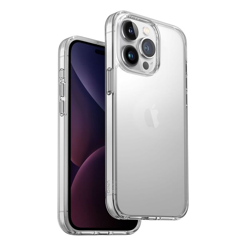 UNIQ Hybrid iPhone 15 Pro Case - Lifepro Xtreme - Crystal