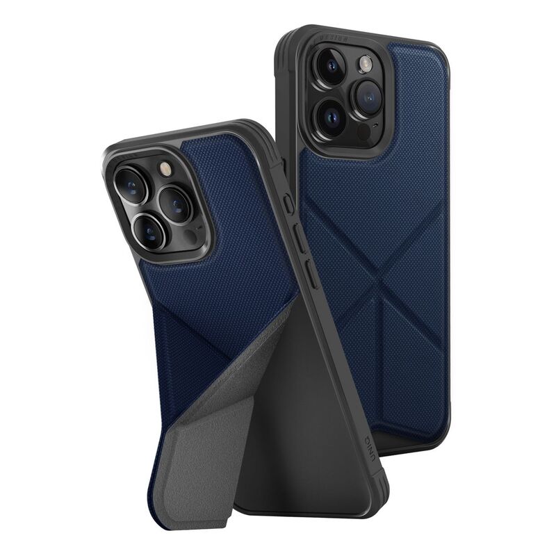 UNIQ Hybrid iPhone 15 Pro Case - MagClick Charging Transforma - Electric UNIQ Hybrid iPhone 15 Pro Case - MagClick Charging Transforma - Electric