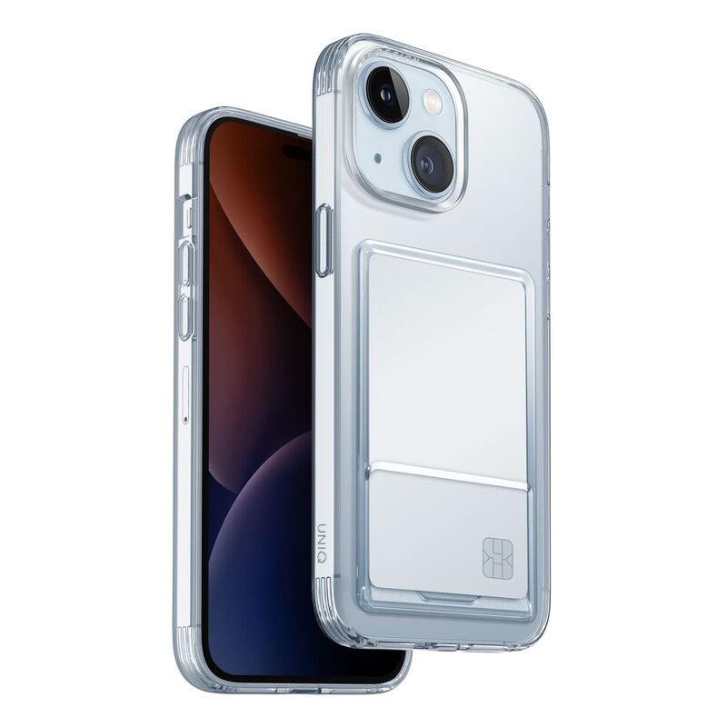 UNIQ Hybrid iPhone 15 Pro Max Case - Air Fender ID - Nude