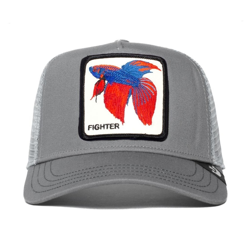 Goorin Bros Alpha Betta Truckin Unisex Trucker Caps Grey