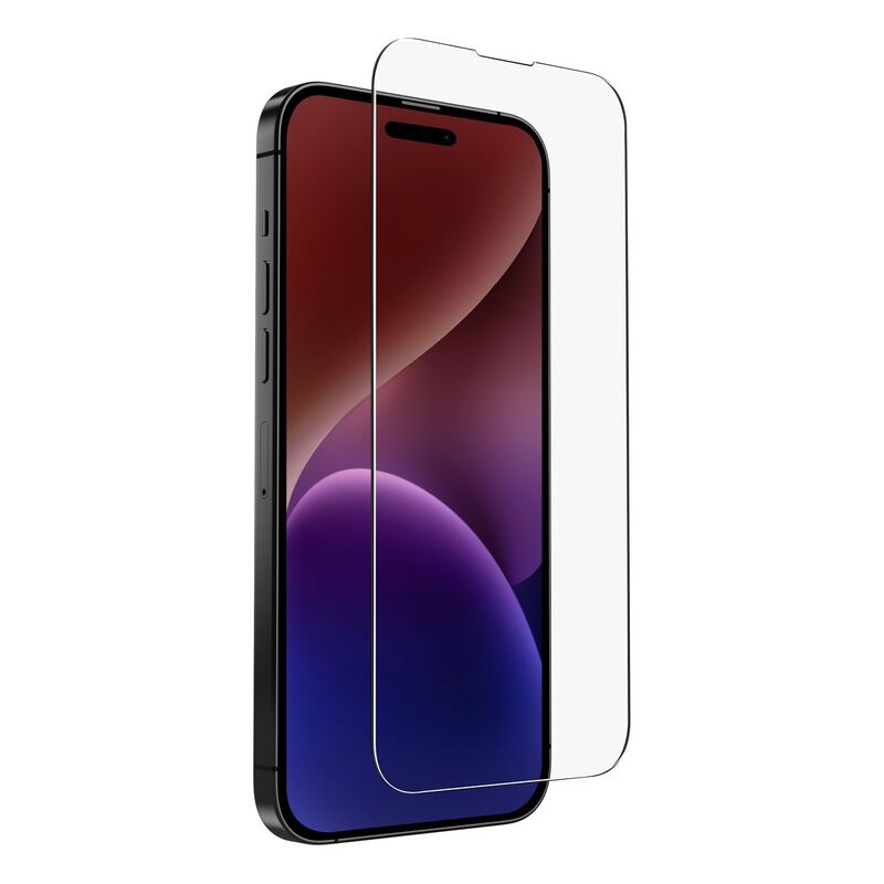 UNIQ Optix Clear iPhone 15 Pro Glass Screen Protector - Clear UNIQ Optix Clear iPhone 15 Pro Glass Screen Protector - Clear