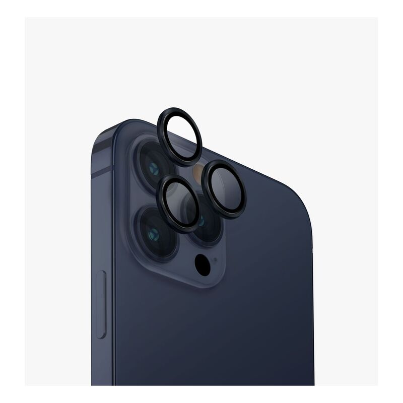 UNIQ Optix iPhone 15 Pro Max Aluminium Camera Lens Protector - Deep Navy UNIQ Optix iPhone 15 Pro Max Aluminium Camera Lens Protector - Deep Navy