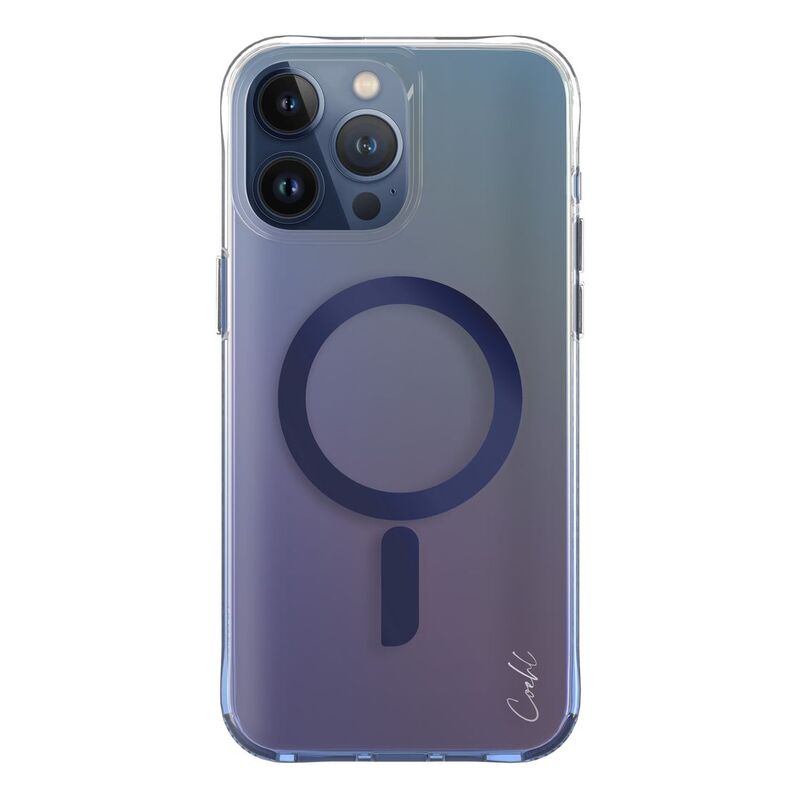 UNIQ Coehl iPhone 15 Pro Case - Magnetic Charging Dazze - Azure Blue UNIQ Coehl iPhone 15 Pro Case - Magnetic Charging Dazze - Azure Blue