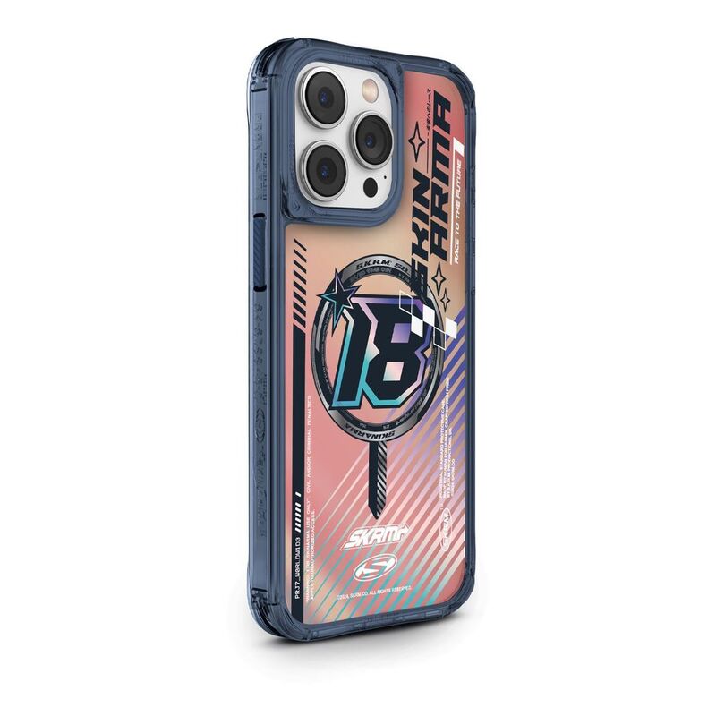 SkinArma iPhone 15 Pro Case - Drift Mag-Charge - Blue SkinArma iPhone 15 Pro Case - Drift Mag-Charge - Blue