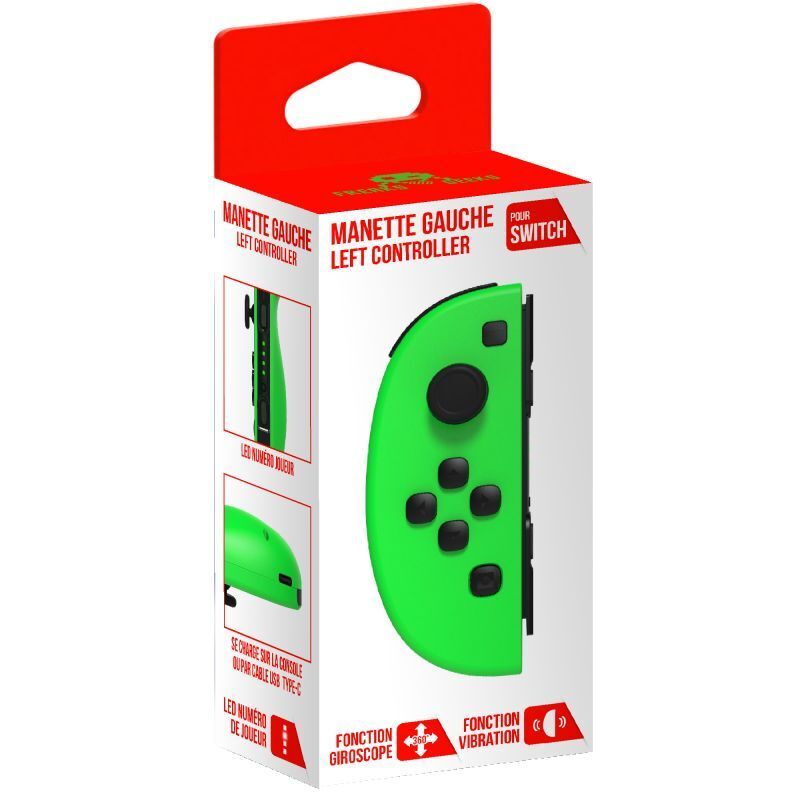 Freaks And Geeks Wireless Left Joy-Con For Nintendo Switch - Green