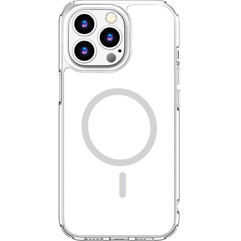 Gripp Clear MagSafe Case (White Ring) For iPhone 15 Pro