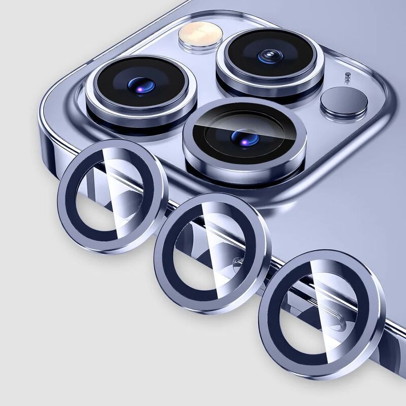 Gripp Focal Camera Lens Protector 3N1 For iPhone 15 Pro Max - Diamond Blue Gripp Focal Camera Lens Protector 3N1 For iPhone 15 Pro Max - Diamond Blue