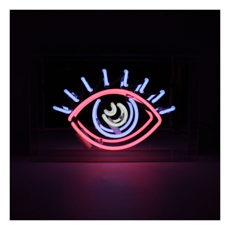 Locomocean Acrylic Box Neon - Eye Lighting Piece