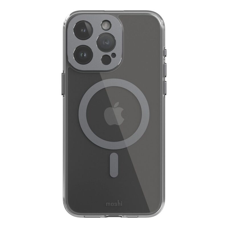 Moshi iGlaze Case for iPhone 15 Pro Max With MagSafe - Dark Gray