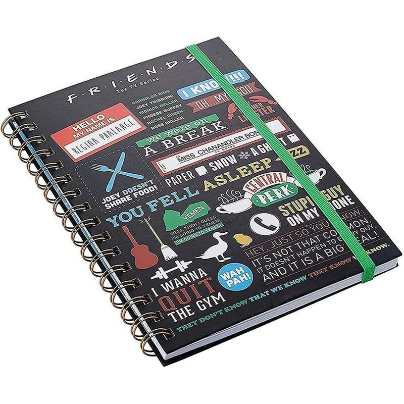 Pyramid Warner Bros Friends - Infographic (A5 Wiro Notebook) Pyramid Warner Bros Friends - Infographic (A5 Wiro Notebook)