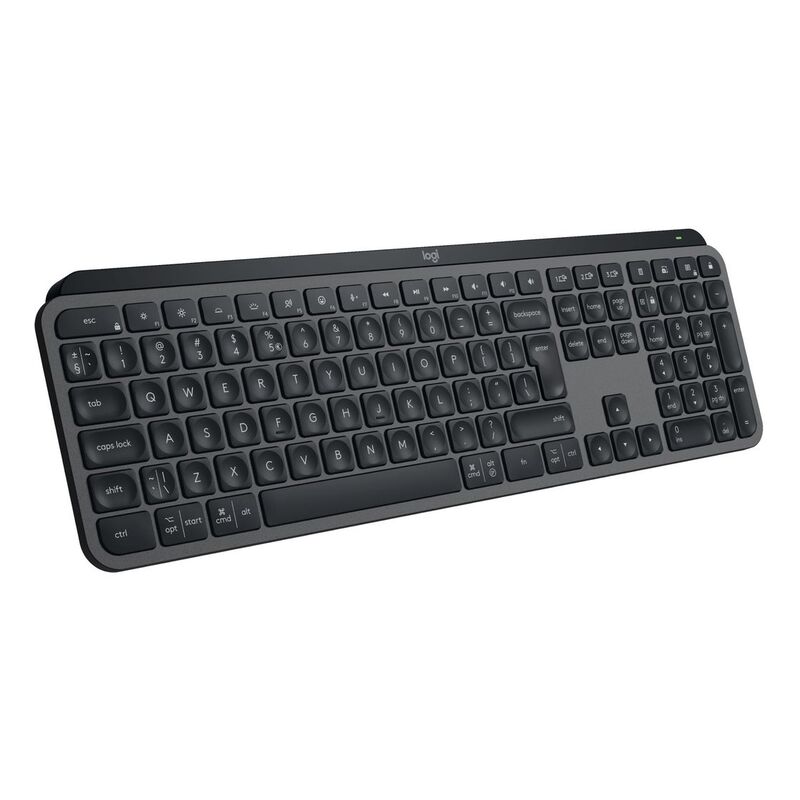 Logitech 920-011587 MX Keys S Advanced Wireless Illuminated Keyboard - Graphite (US International Qwerty)