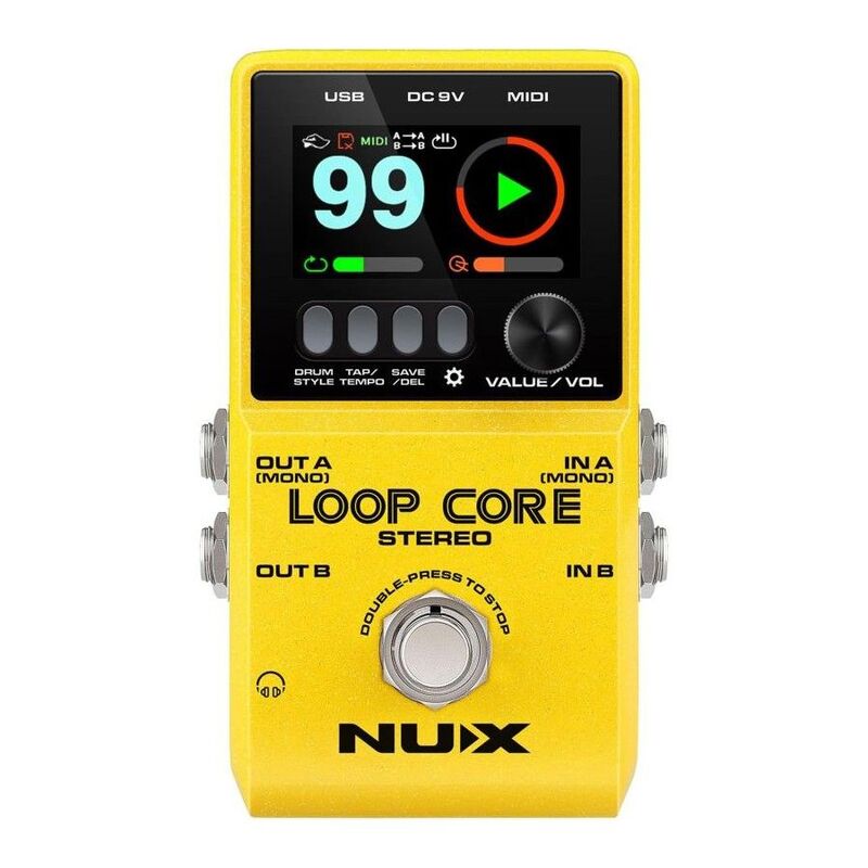 NUX Loop Core Stereo Loop Pedal Effects