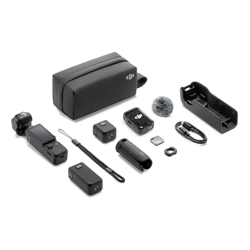 DJI Osmo Pocket 3 Handheld 3 Axis Gimbal Stabilizer with integrated Camera - Creator Combo DJI Osmo Pocket 3 Handheld 3 Axis Gimbal Stabilizer with integrated Camera - Creator Combo