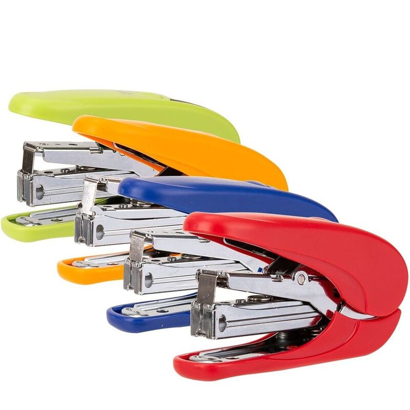 Deli Effortless Stapler 15 Sheets E0365 (Random Color - Includes 1)