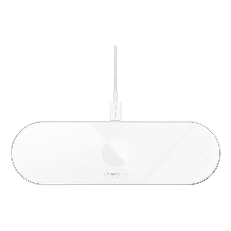 VONMAHLEN Aura Home 3-in-1 Wireless Charging Station - White